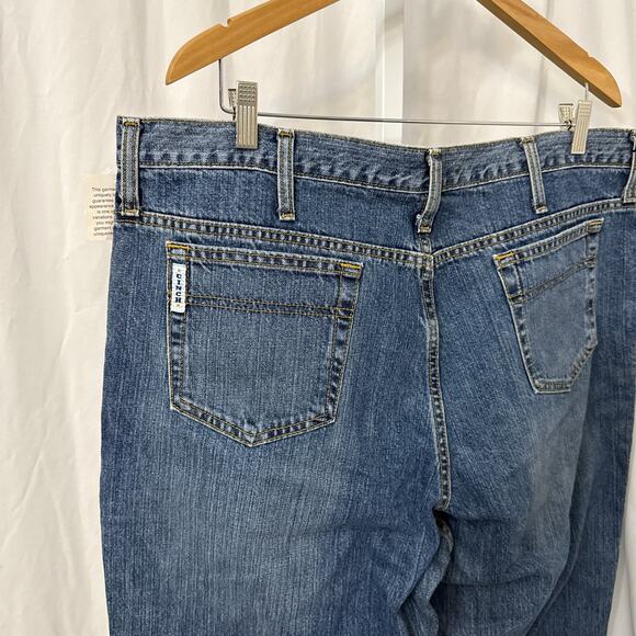 Cinch Jeans Mens 40x30 White Label Relaxed Fit Straight Leg - Picture 10 of 11